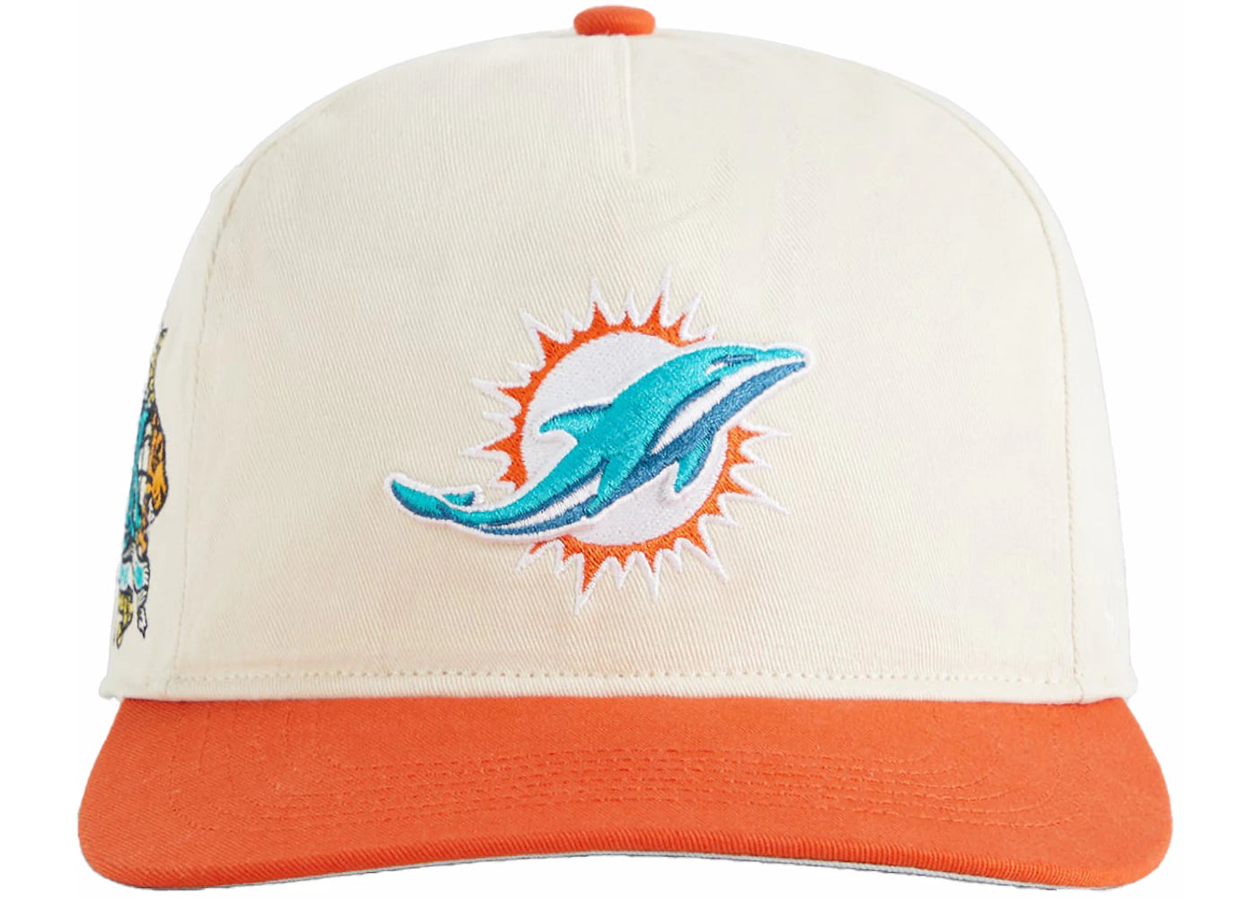 Kith 47 Miami Dolphins Hitch Snapback Sandrift