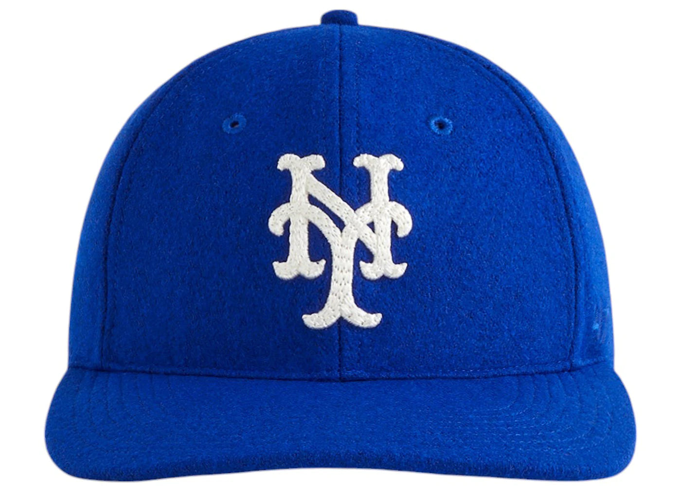 Kith & '47 The New York Mets Stem Stitch Franchise Ls Cap Royal