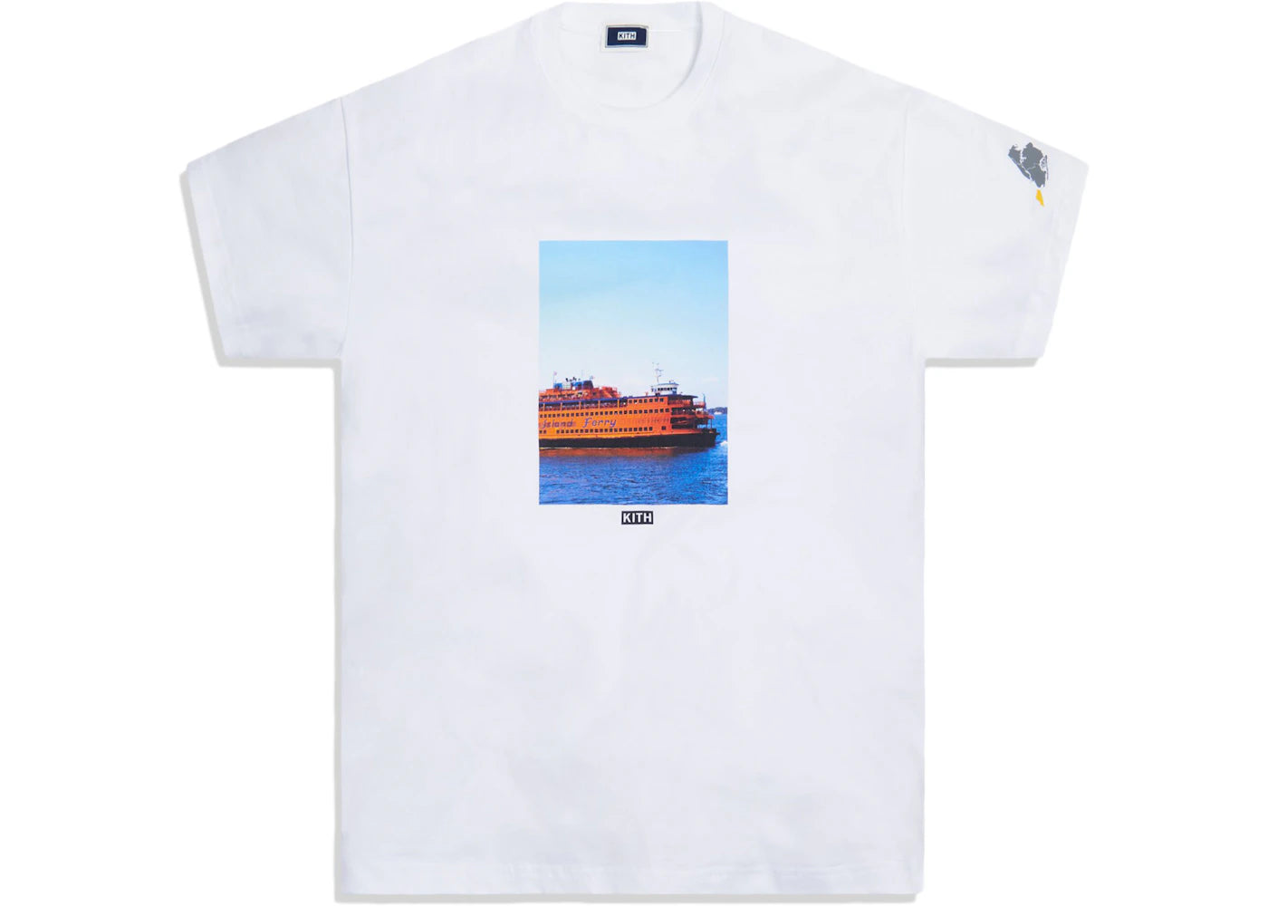 Kith 5 Borough Staten Island Tee White