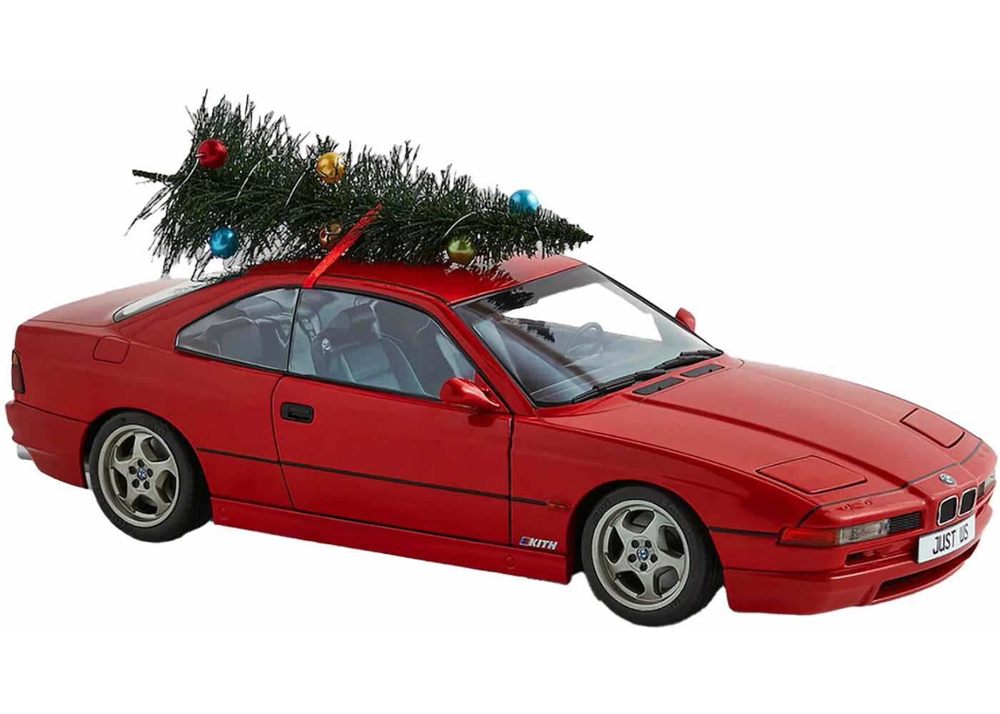 Kith 850 CSI E31 BMW Diecast Model Replica Red