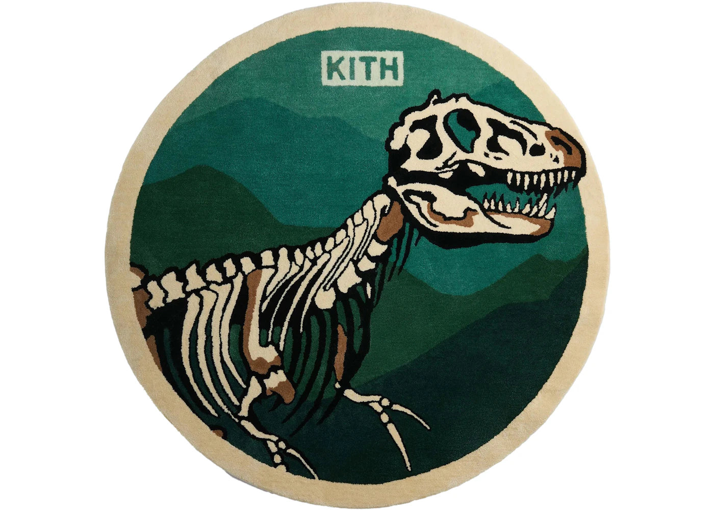 Kith AMNH Dinosaur Rug Multi