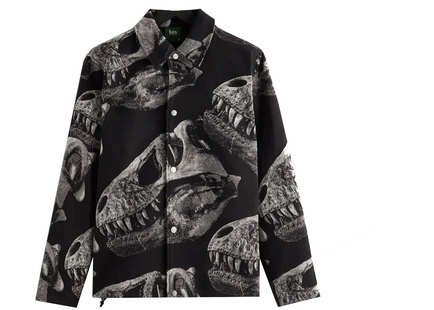 Kith AMNH T-Rex Coaches Jacket Black