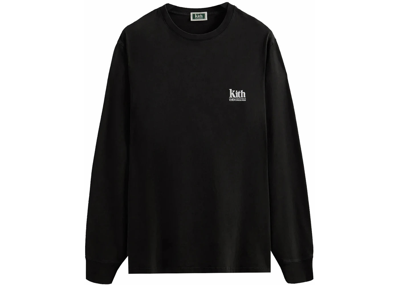 Kith AMNH Tourist Vintage Long Sleeve Tee Black