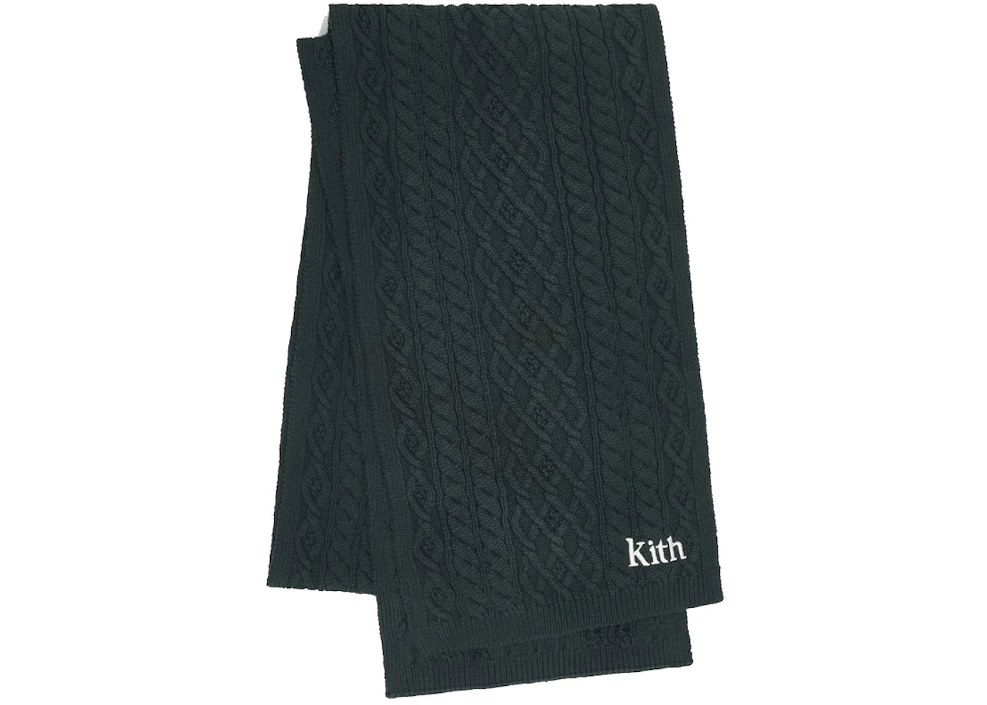 Kith Abingdon Cable Scarf Scarab