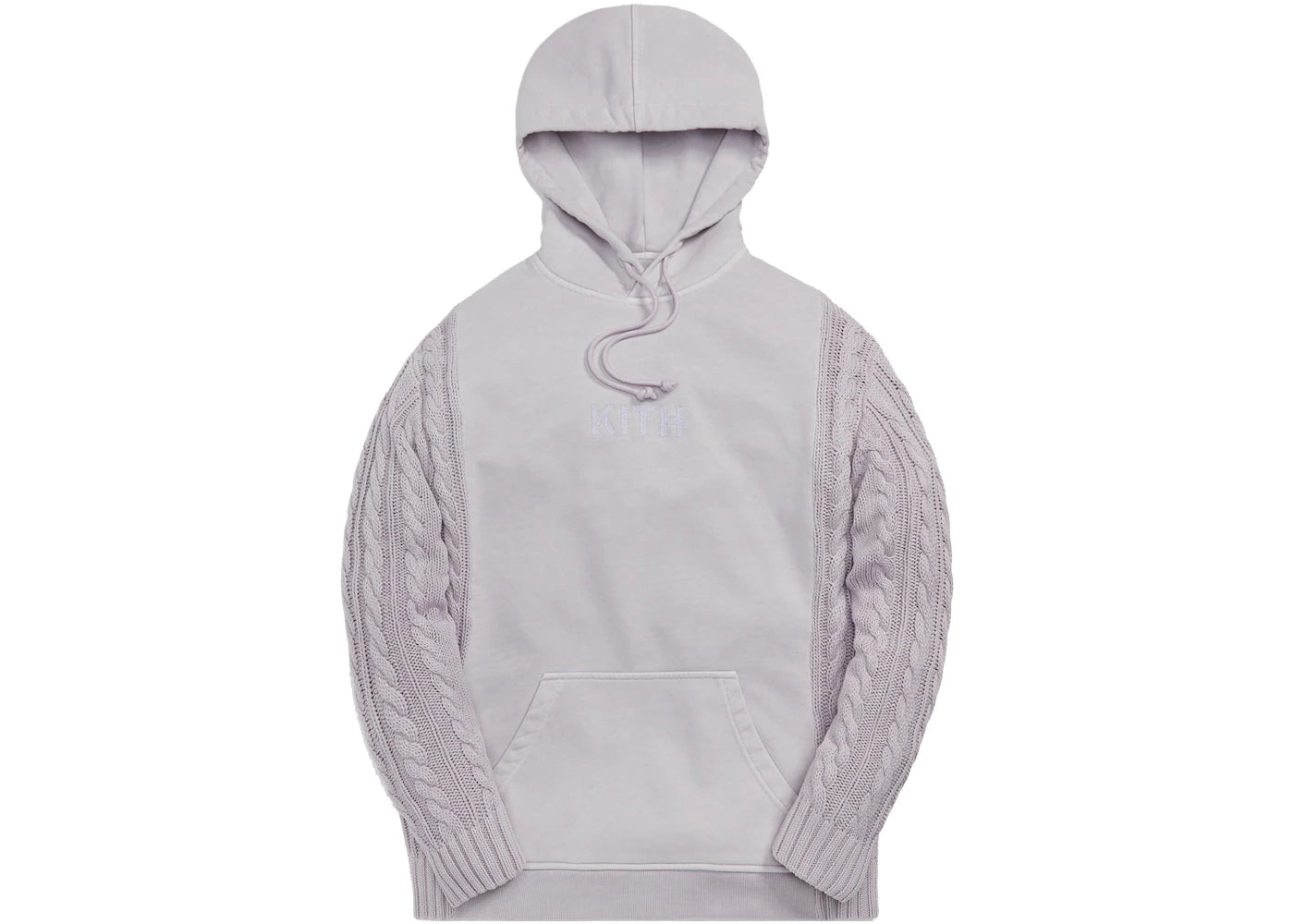 Kith Adam Combo Knit Hoodie Echo