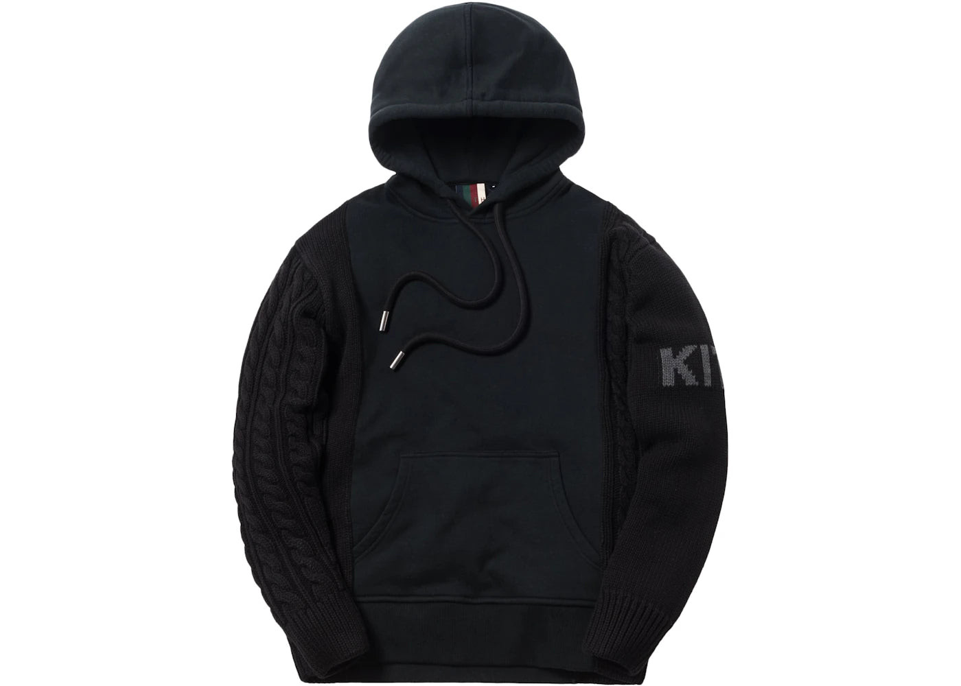 Kith Adam Combo Knit Pullover Black