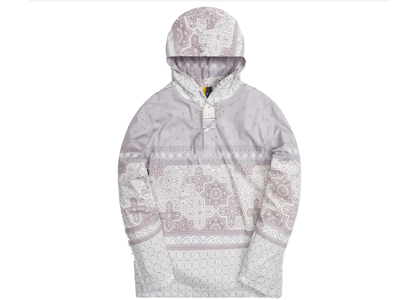 Kith Adler Poplin Hoodie Dusty Mauve