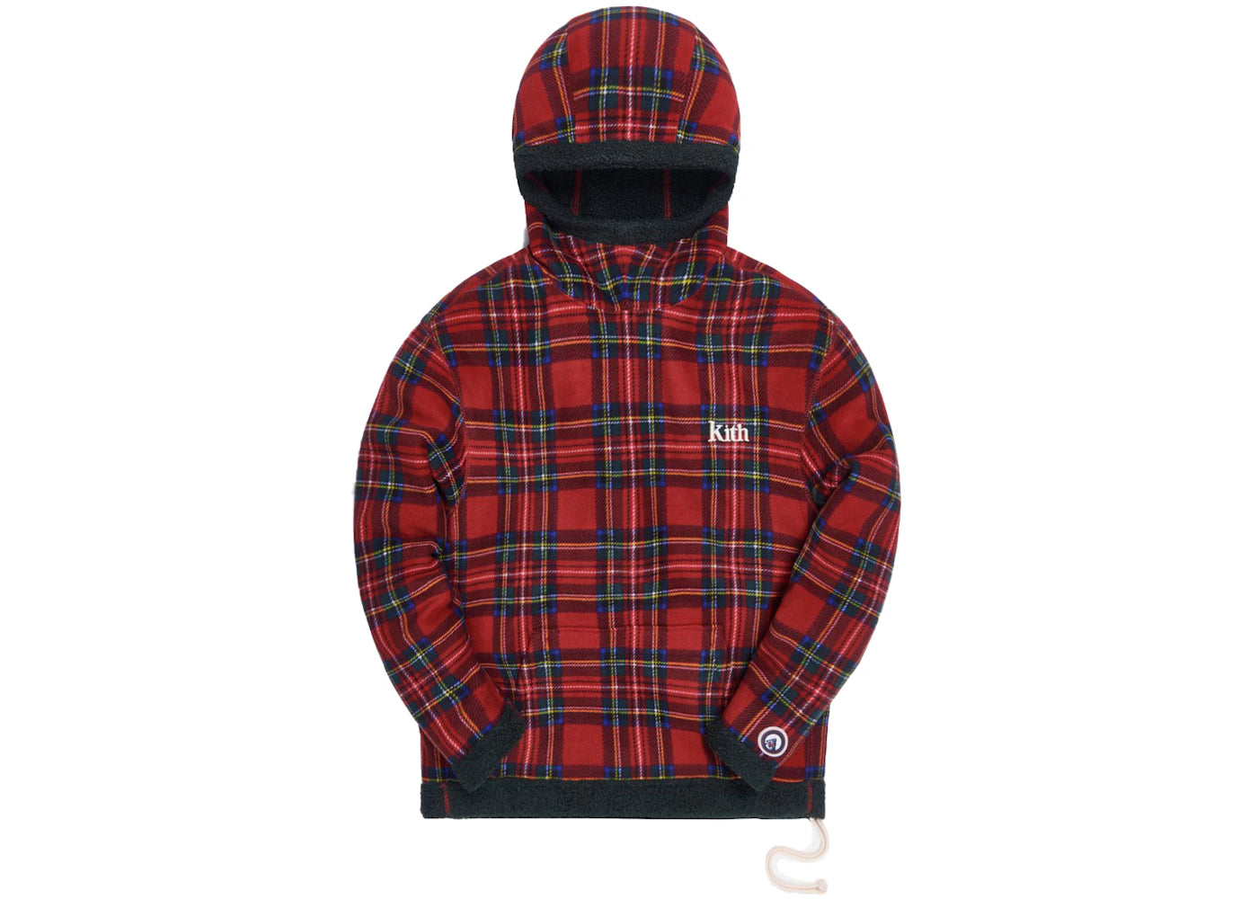 Kith Adrian Sherpa Hoodie Red/Multi