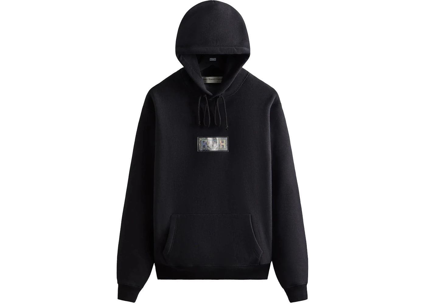 Kith Advisory Board Crystals Hologram Classic Logo Hoodie Black