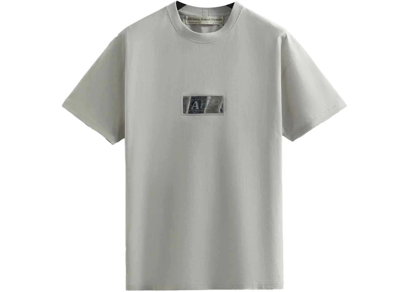 Kith Advisory Board Crystals Hologram Classic Logo Tee Grey