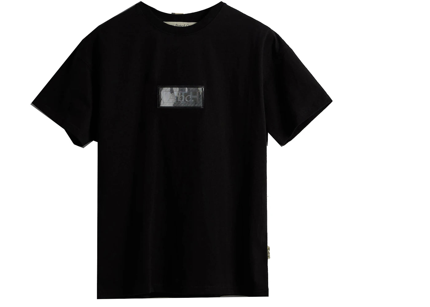 Kith Advisory Board Crystals Holographic Classic Logo Tee Anthracite Black