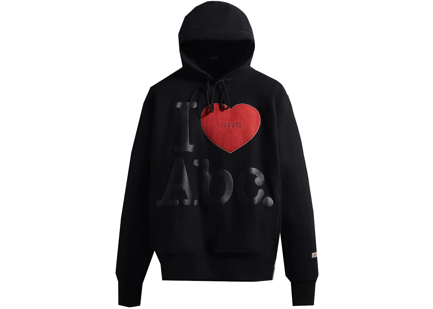 Kith Advisory Board Crystals I <3 Abc Swarovski Hoodie Anthracite Black