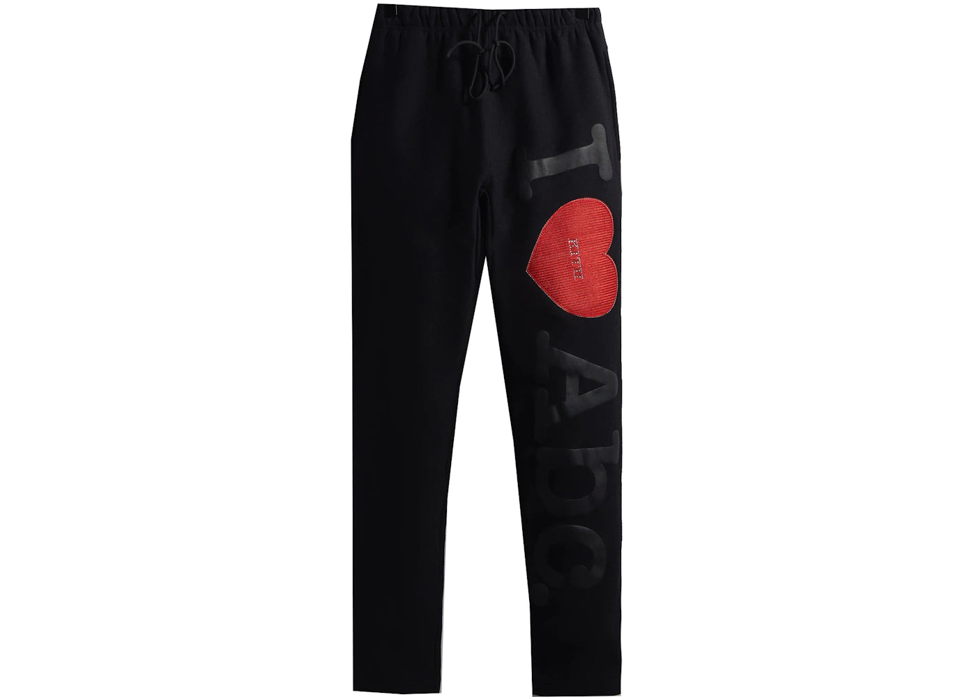 Kith Advisory Board Crystals I <3 Abc Swarovski Sweatpant Anthracite Black