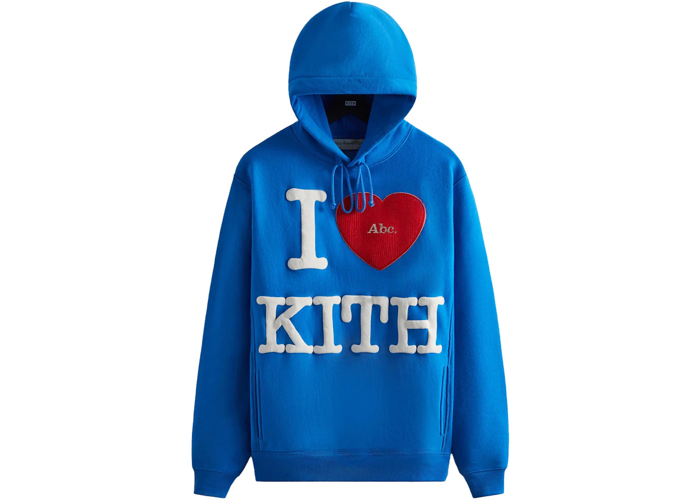 Kith Advisory Board Crystals I Love Kith Hoodie Blue