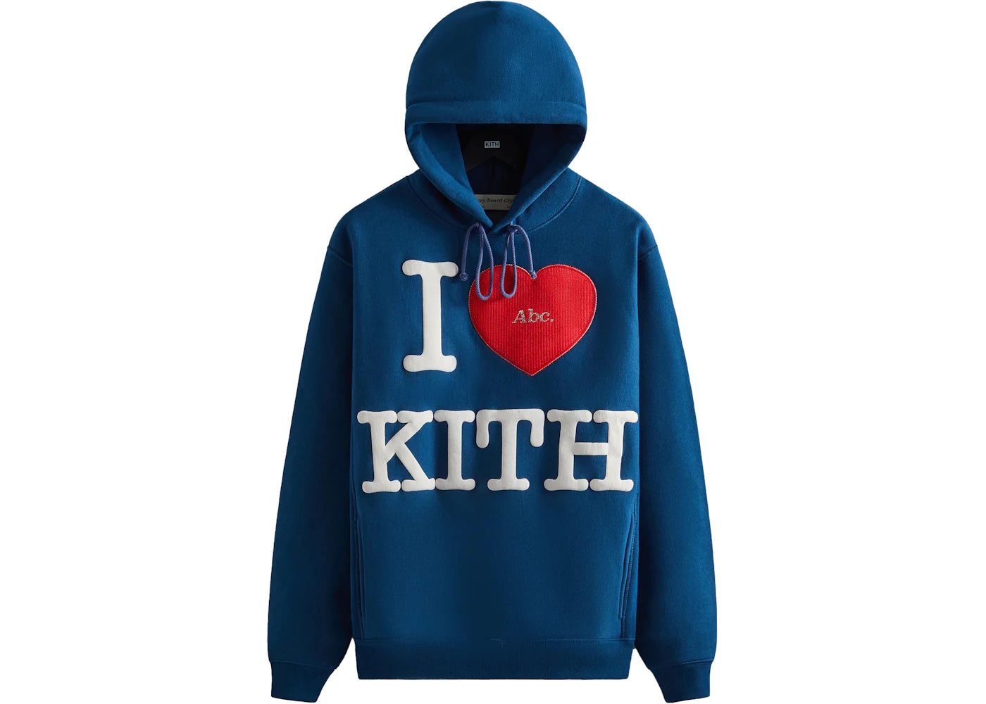 Kith Advisory Board Crystals I Love Kith Hoodie Navy