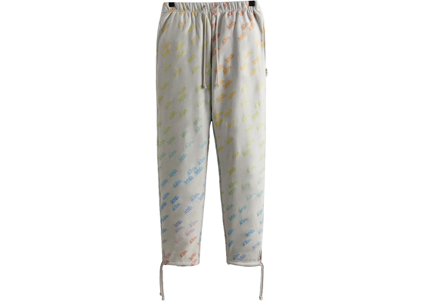 Kith Advisory Board Crystals Rainbow Print Sweatpant Grey