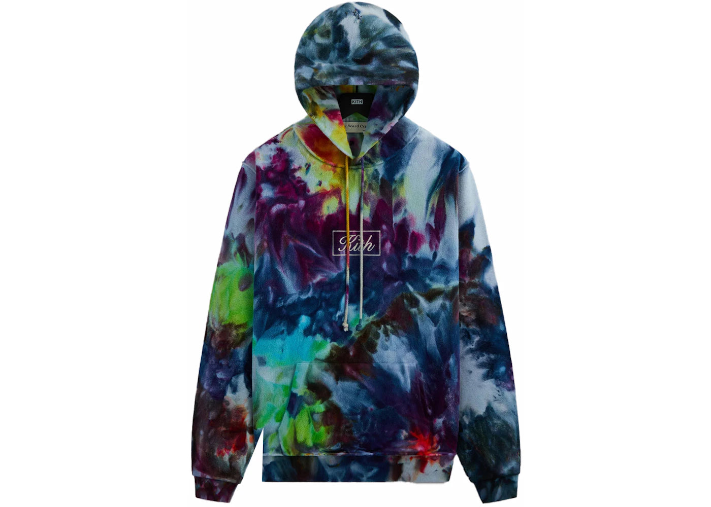 Kith Advisory Board Crystals Tie Dye Hoodie Blue