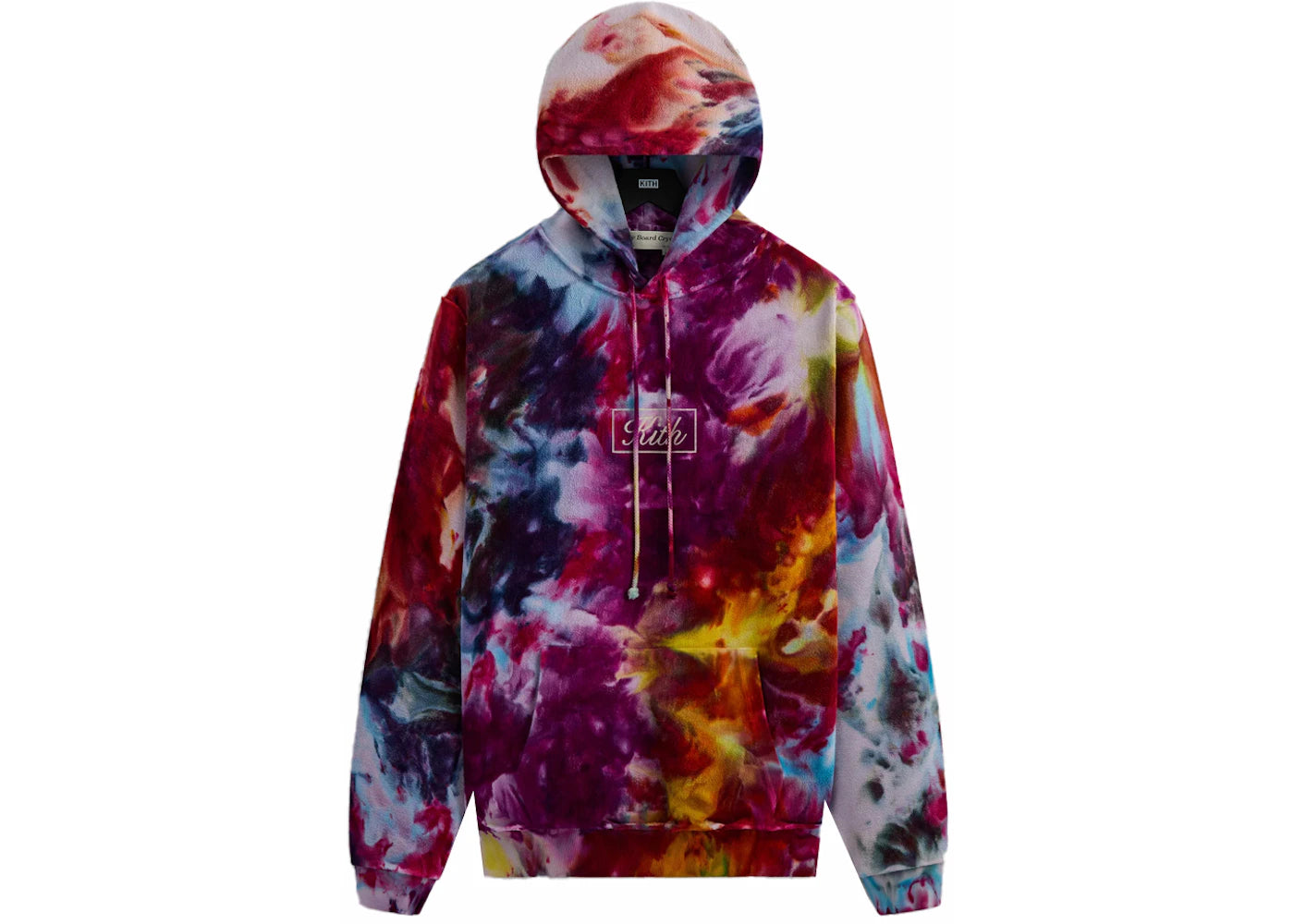 Kith Advisory Board Crystals Tie Dye Hoodie Purple Gold