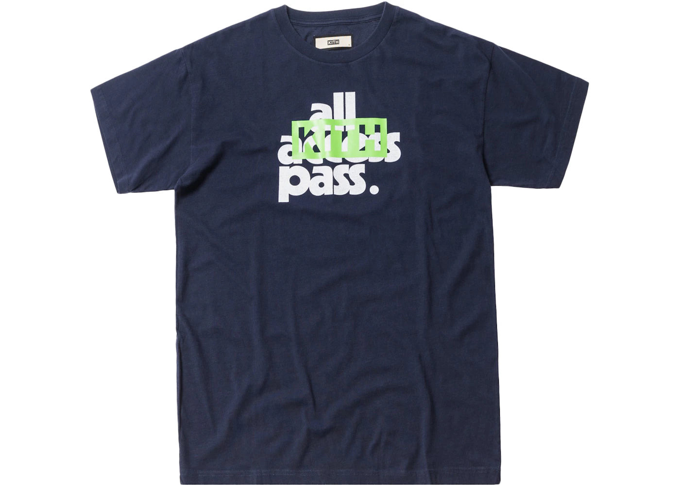 Kith All Access Pass T-Shirt Navy