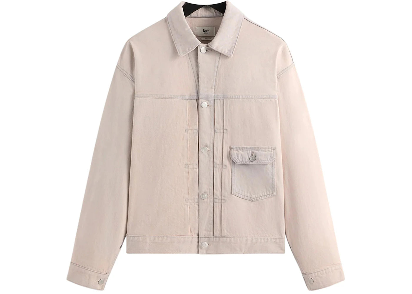 Kith Alonzo Denim Jacket Washed Pastel