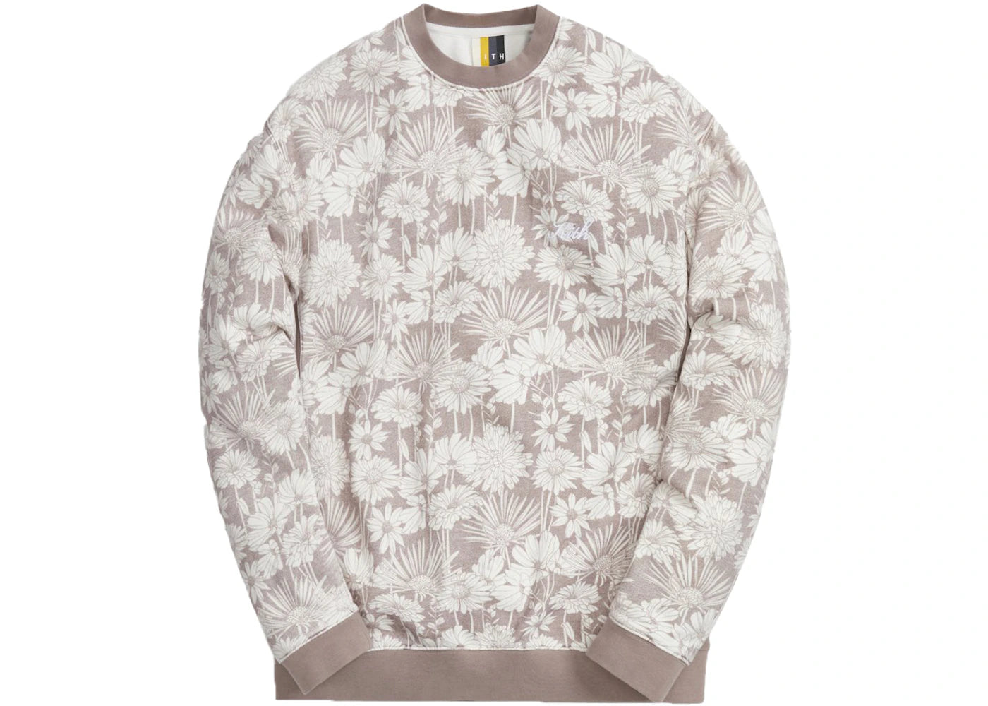 Kith Aster Floral Vintage Crewneck Dusty Mauve