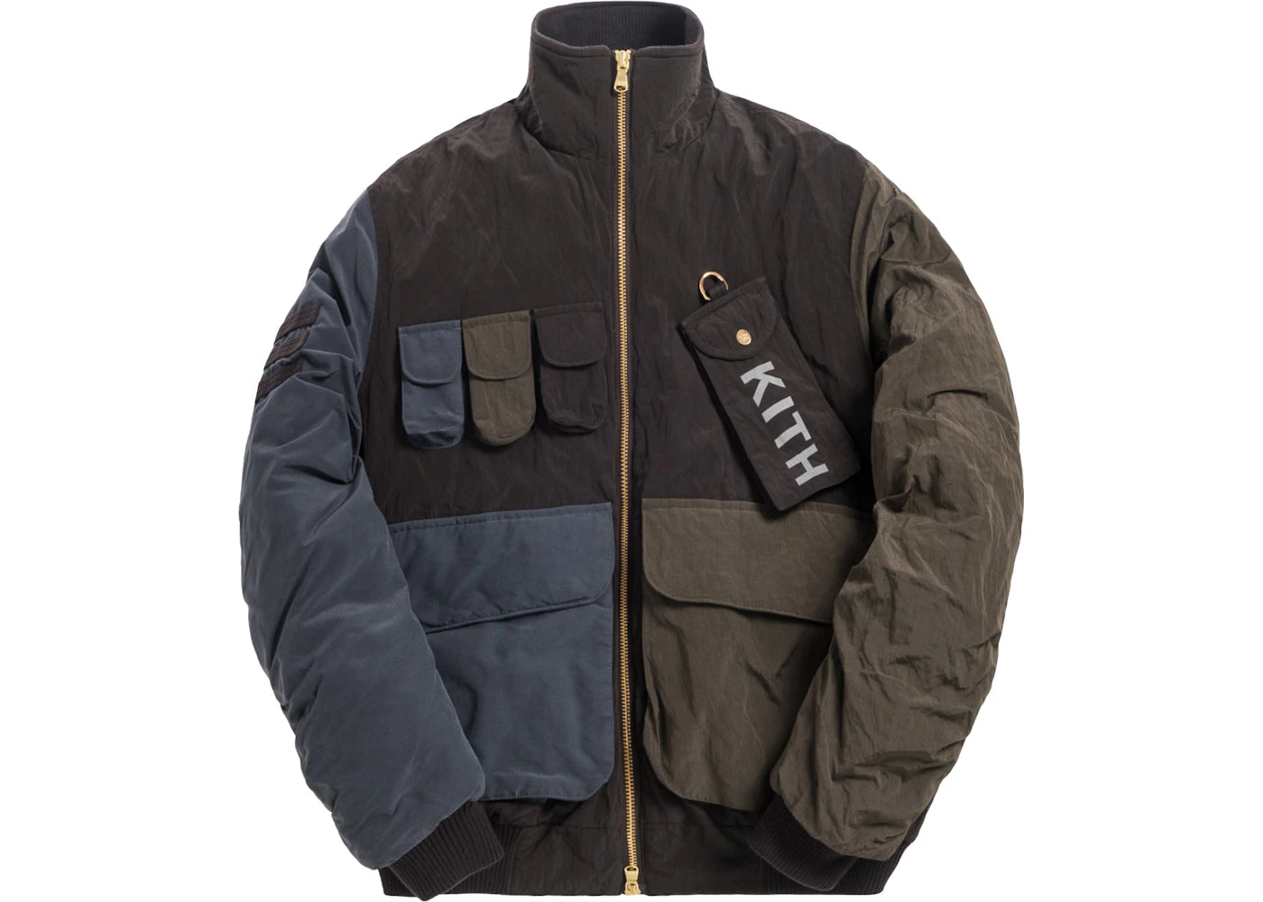 Kith Aviation Bomber Jacket Espresso/Multi