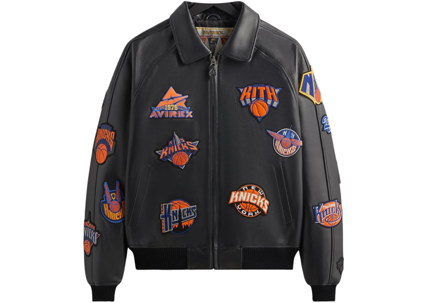 Kith Avirex The New York Knicks Icon Jacket Black