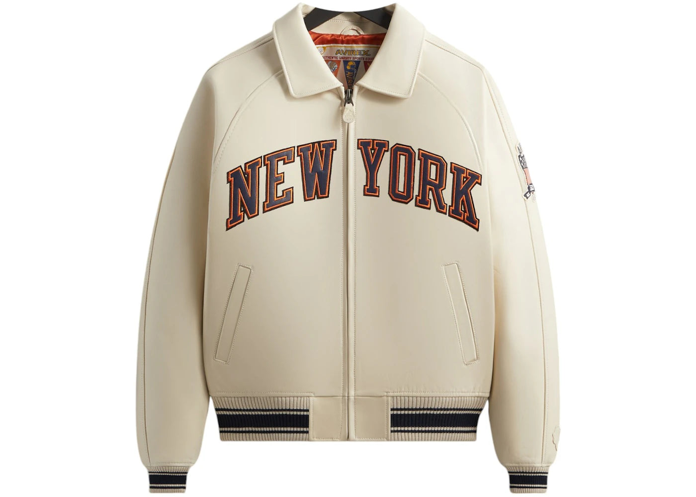 Kith Avirex The New York Knicks Icon Jacket Sandrift