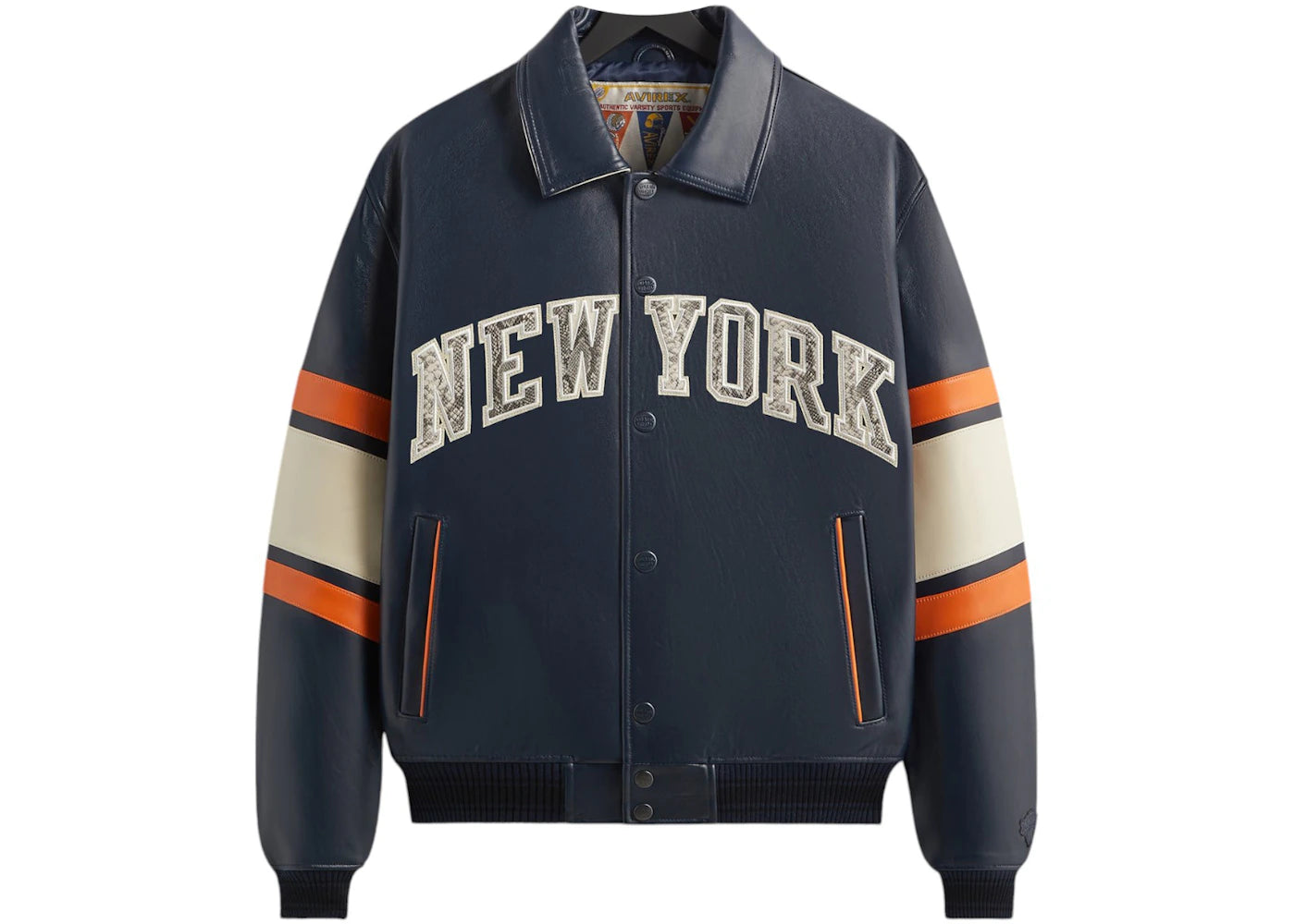 Kith Avirex The New York Knicks Legend Jacket Navy