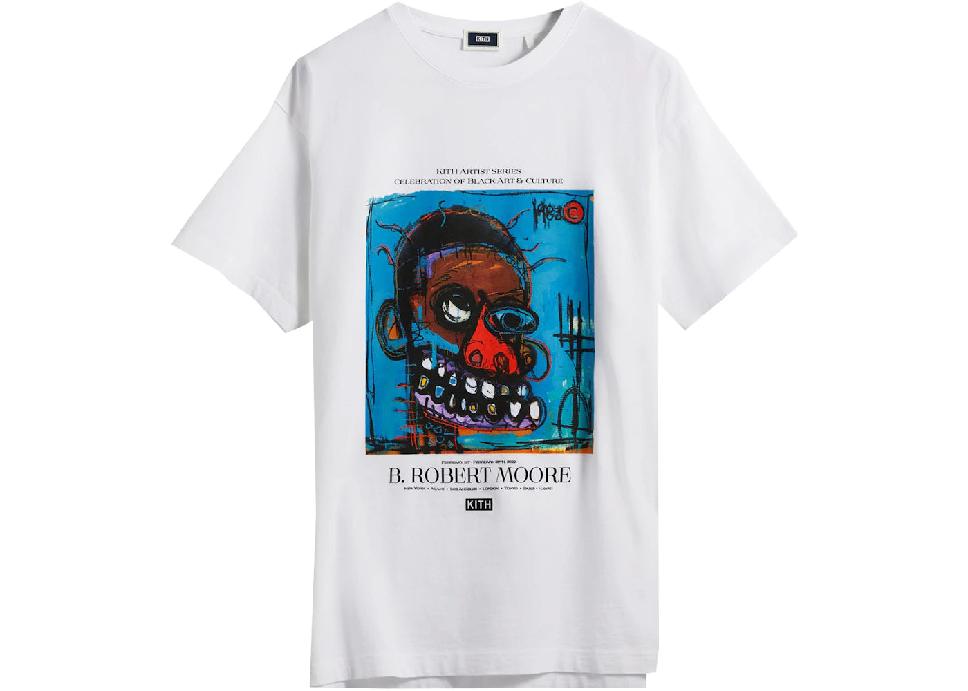 Kith B Robert Moore Gallery Tee White