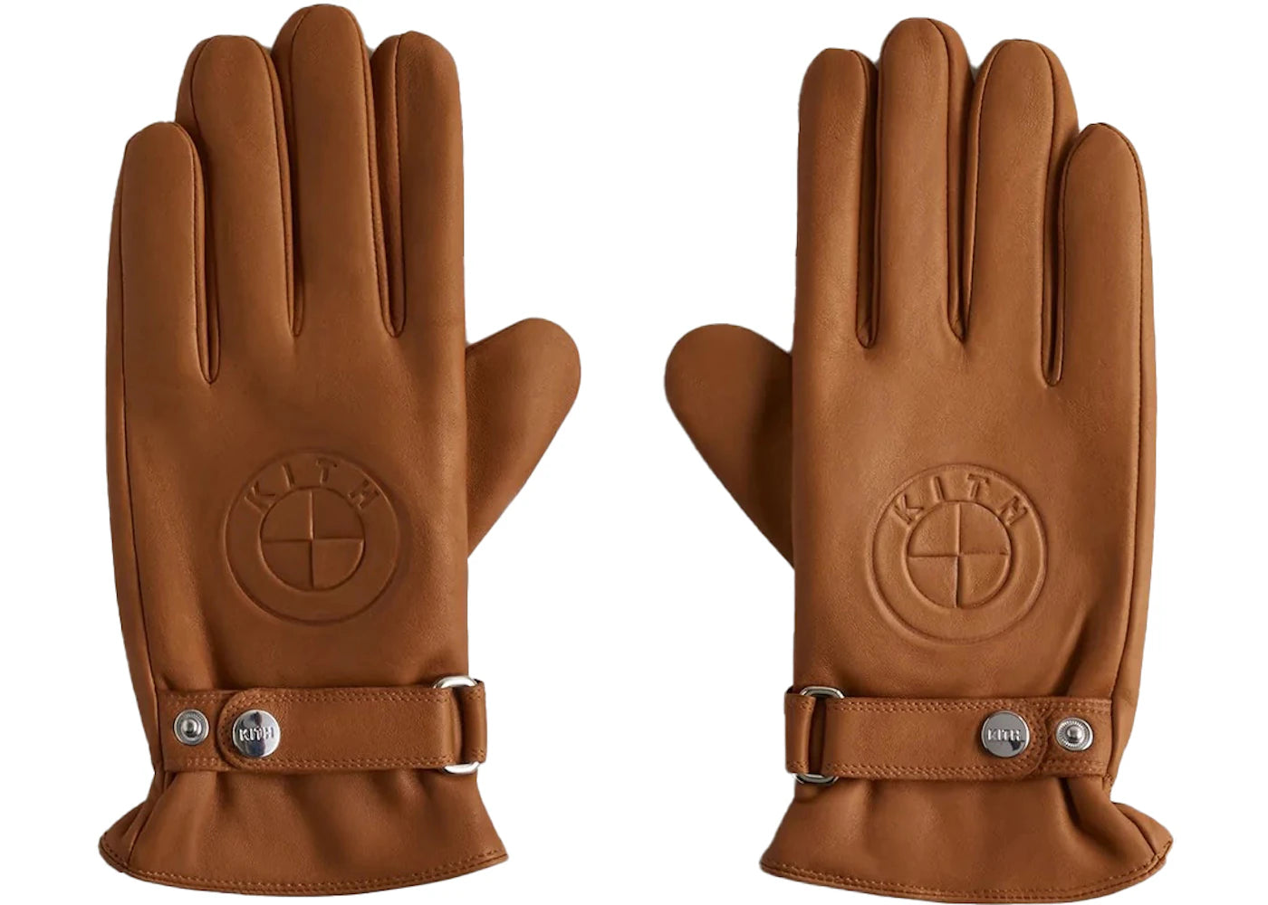 Kith BMW Manhattan Leather Gloves Desert