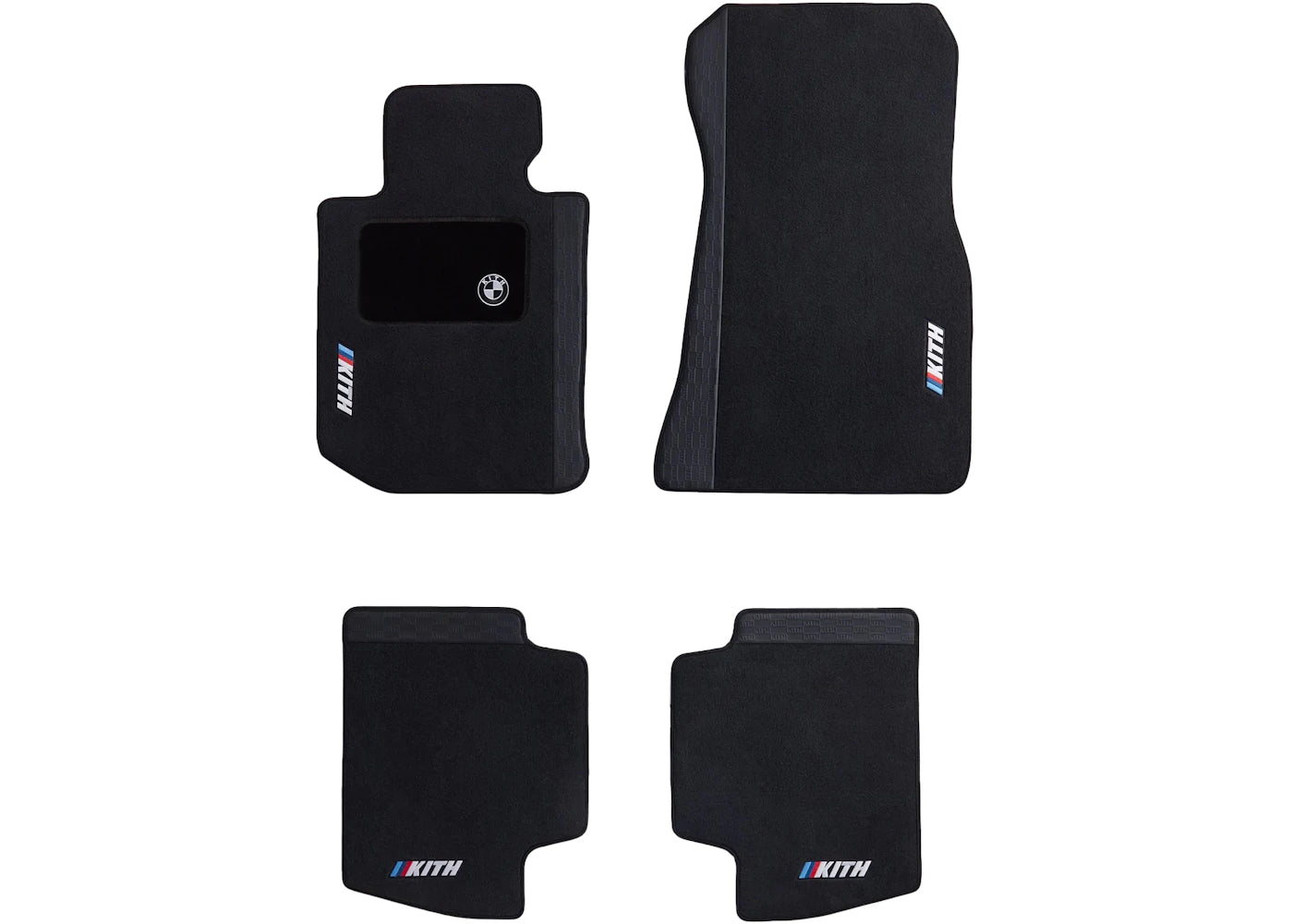 Kith BMW Racemark Floor Mat Set Black