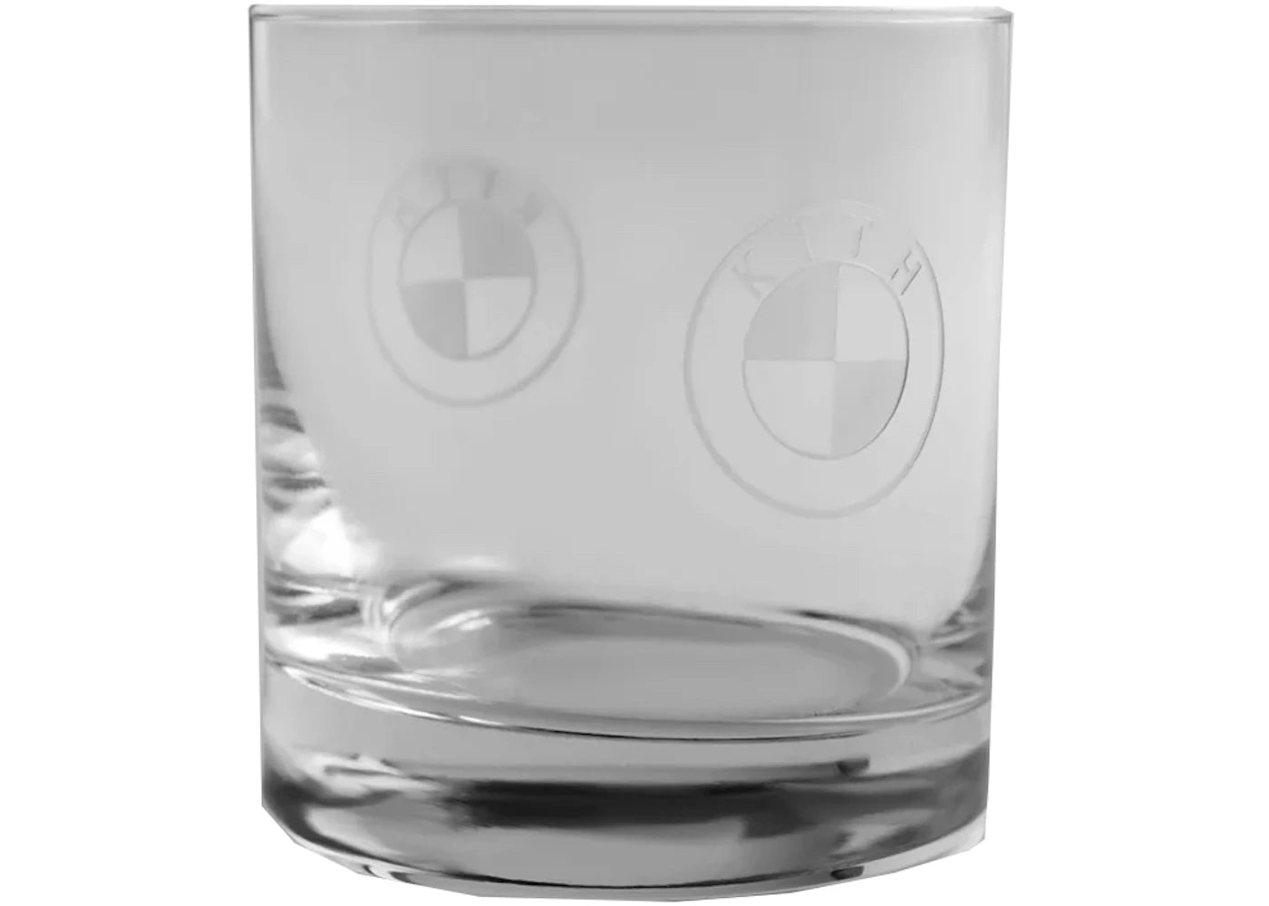 Kith BMW Roundel Whiskey Glass Clear