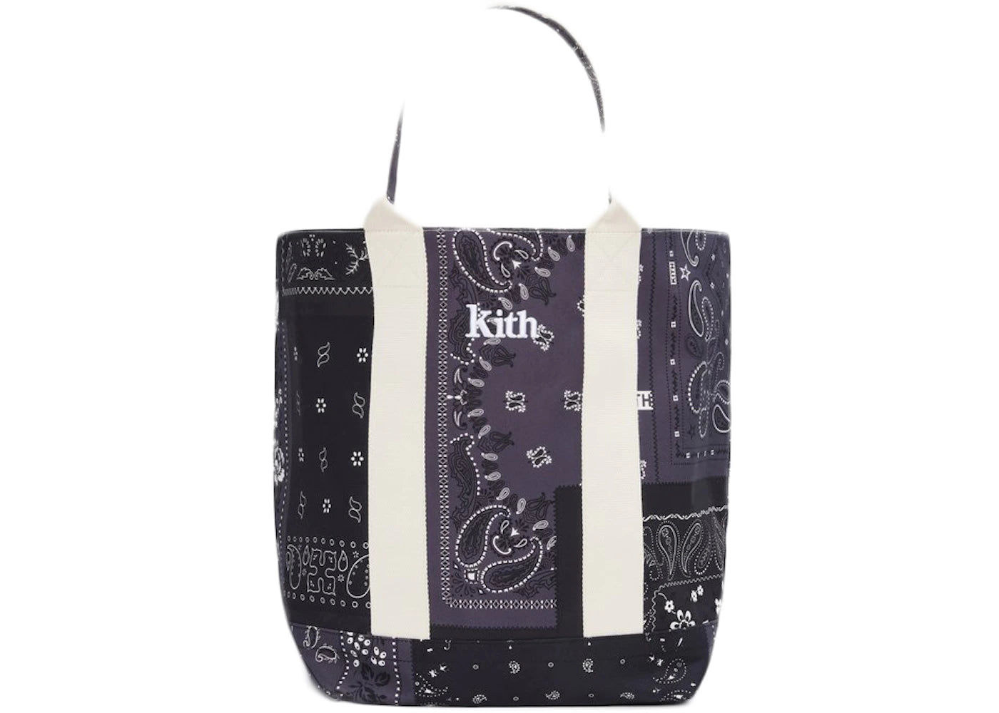 Kith Bandana Tote Bag Black