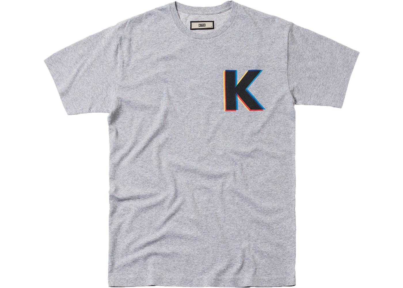 Kith Basic Step Tee Heather Grey