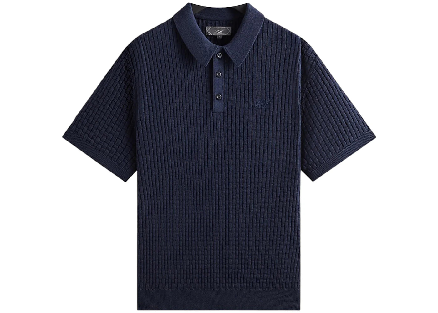 Kith Basketweave Tilden Polo Nocturnal