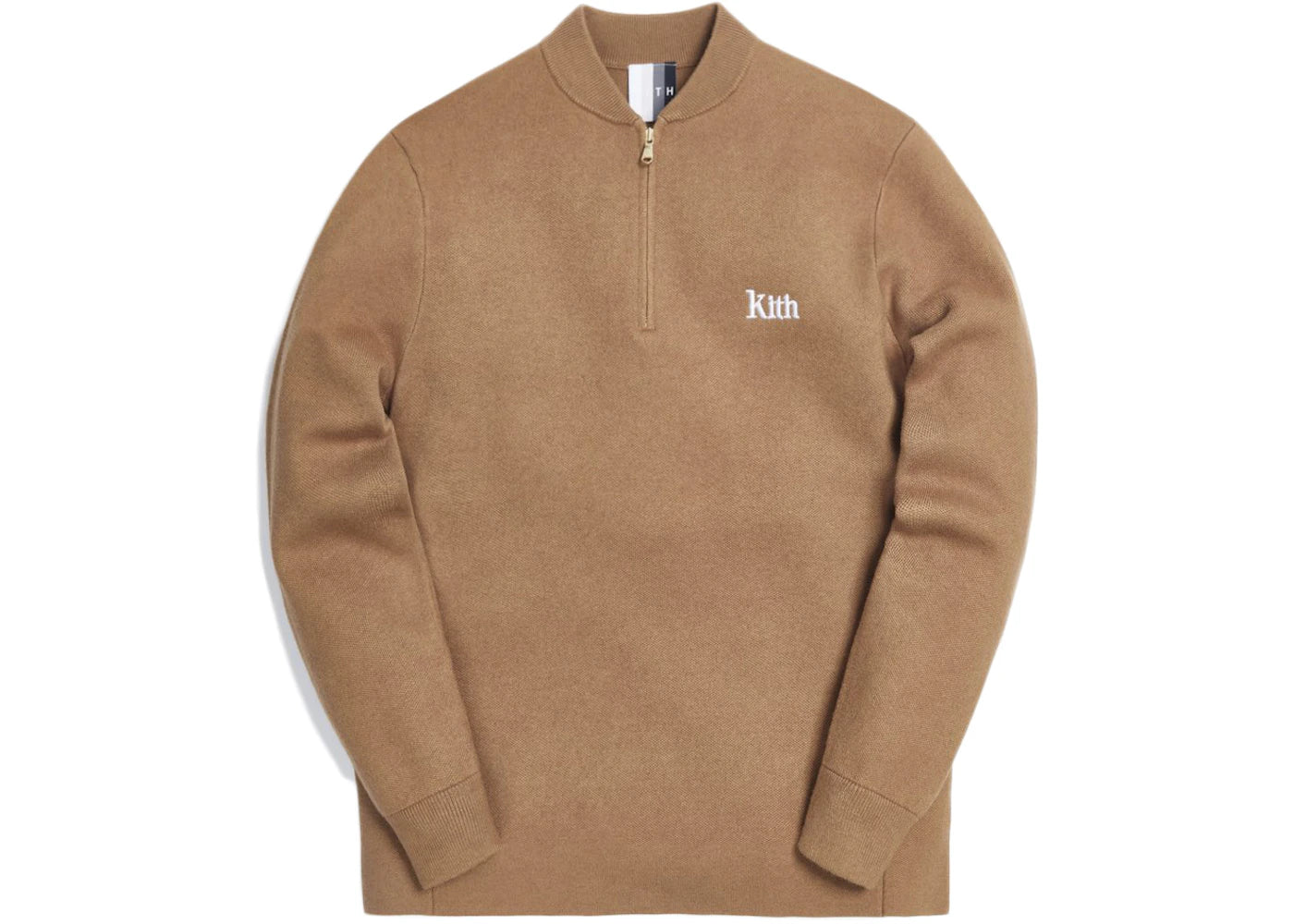 Kith Bayard Quarter Zip Dark Khaki