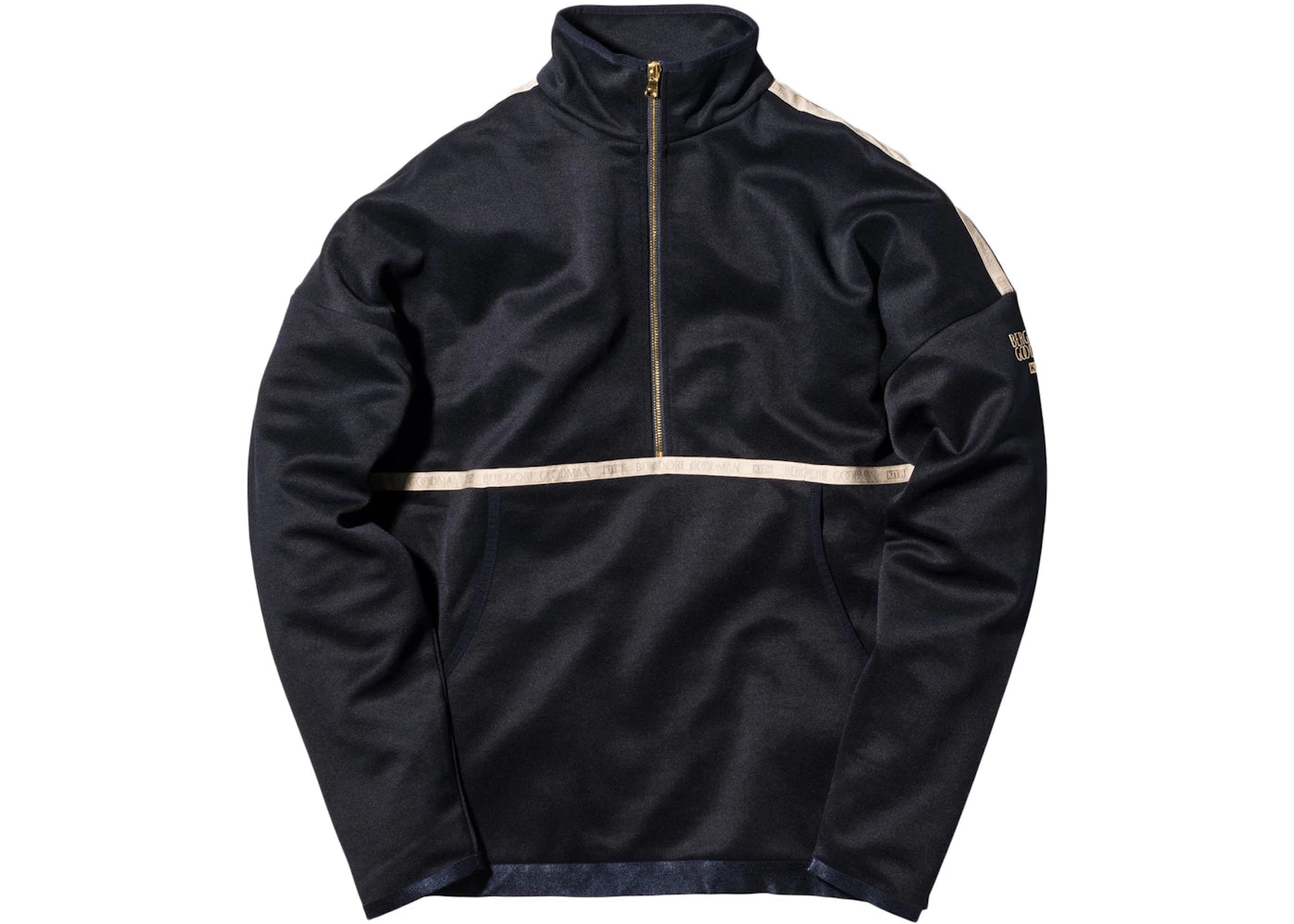 Kith Bergdorf Goodman Half Zip Pullover Navy