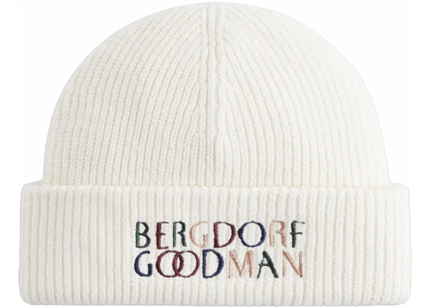 Kith Bergdorf Goodman Mia Chunky Knit Beanie Sandrift