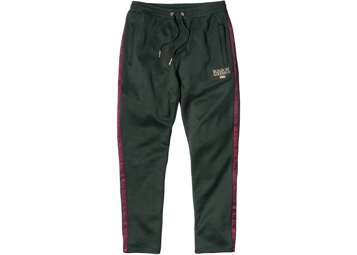 Kith Bergdorf Goodman Track Pant Forest Green