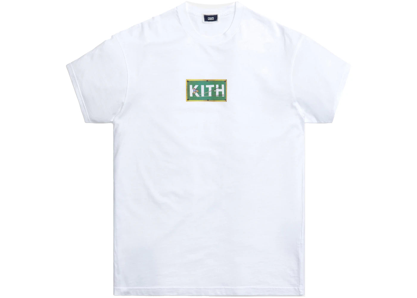 Kith Billiards Classic Logo Tee White