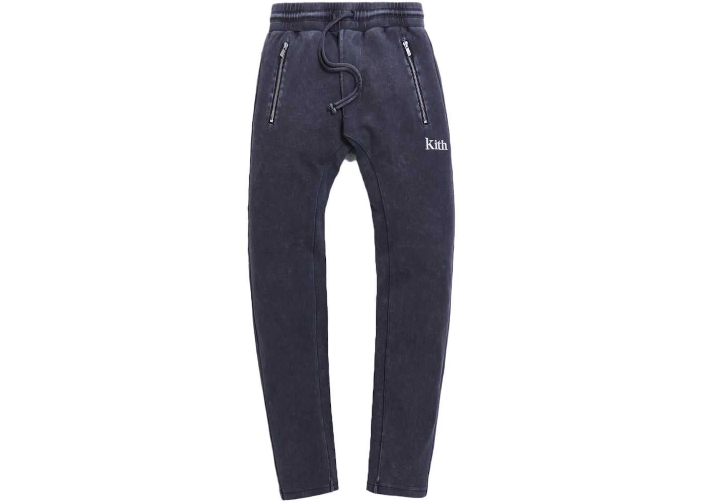 Kith Bleecker Crystal Wash Sweatpant Moonless Night