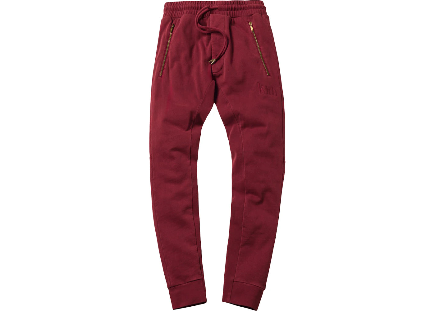 Kith Bleecker Sweatpant Rust