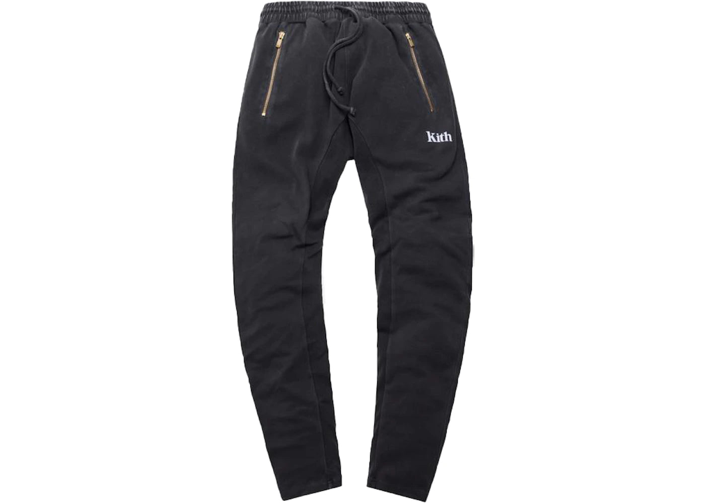 Kith Bleeker Crystal Wash Sweatpant Asphalt