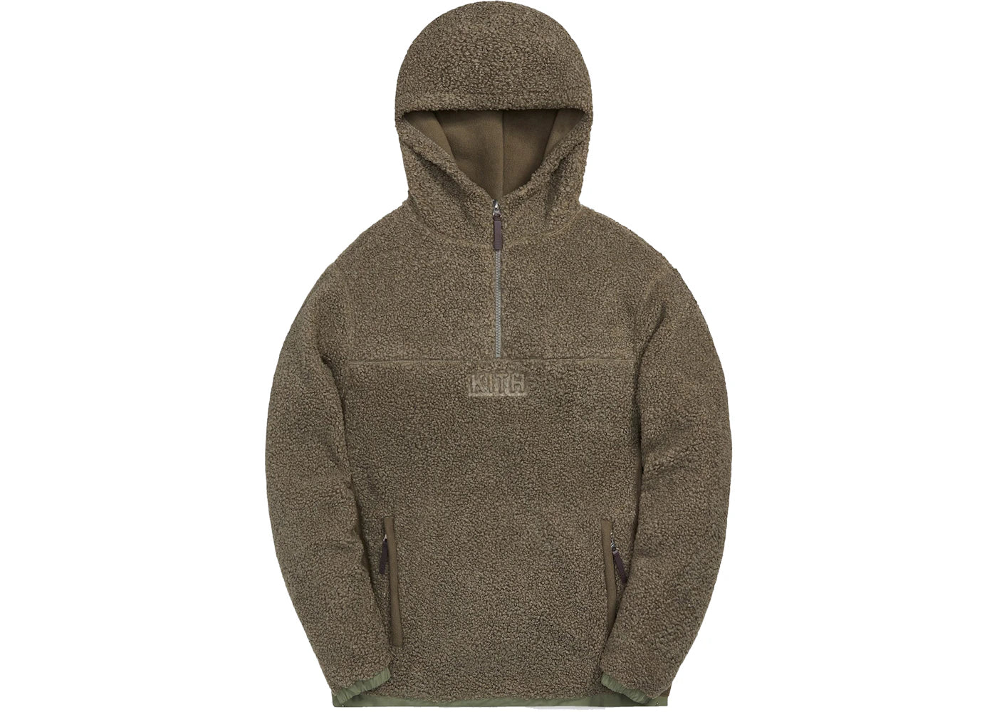 Kith Bonded Sherpa Hoodie Cypress