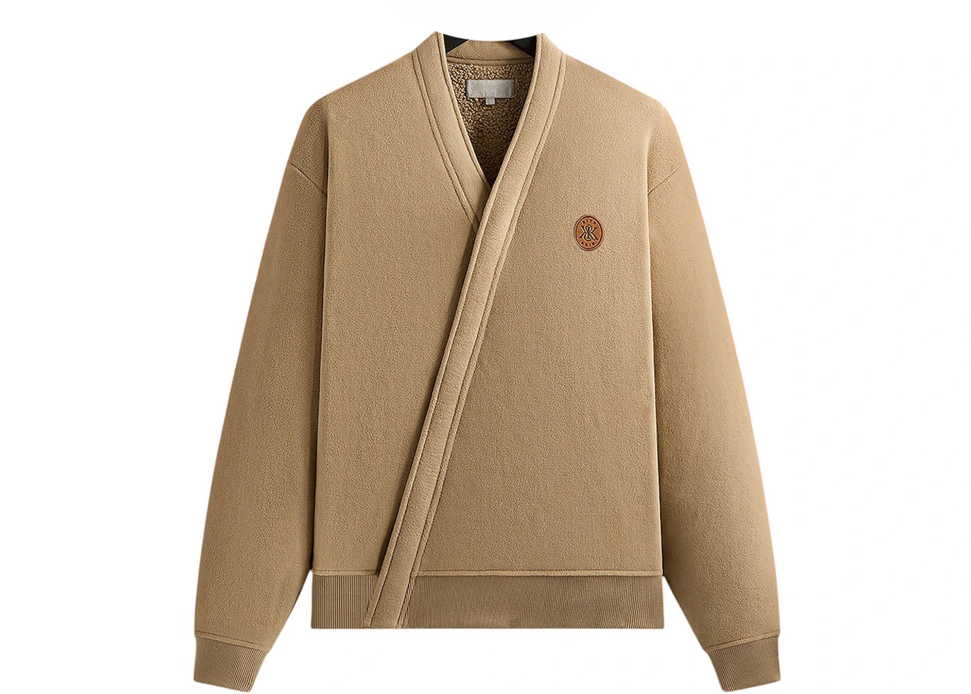 Kith Bonded Sherpa Strauss Cross Front Cardigan Canvas