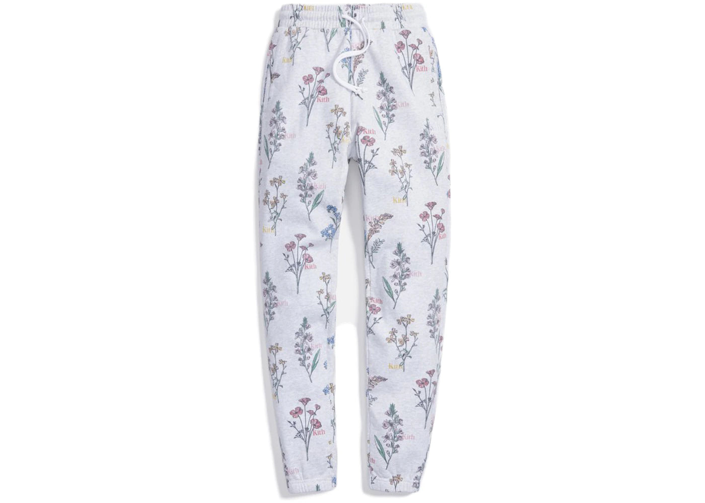 Kith Botanical Floral Williams I Sweatpant Light Heather