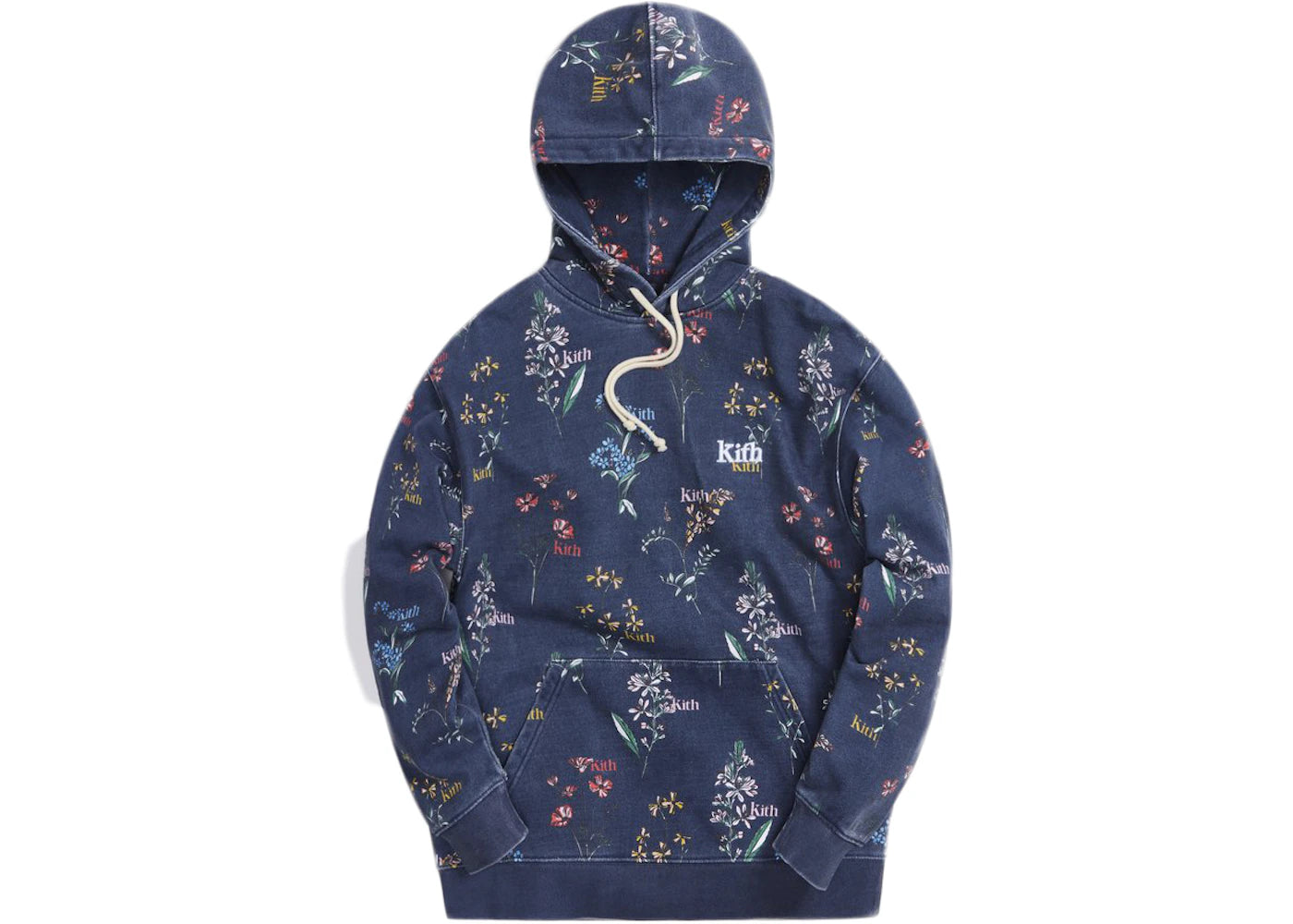 Kith Botanical Floral Williams III Hoodie Nocturnal