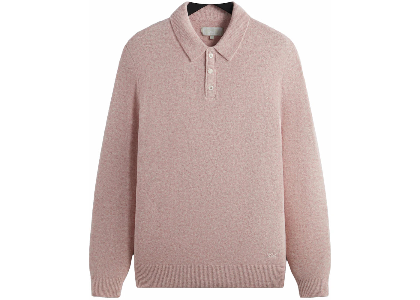 Kith Boucle Harmon Rugby Pullover Sweater French Pink