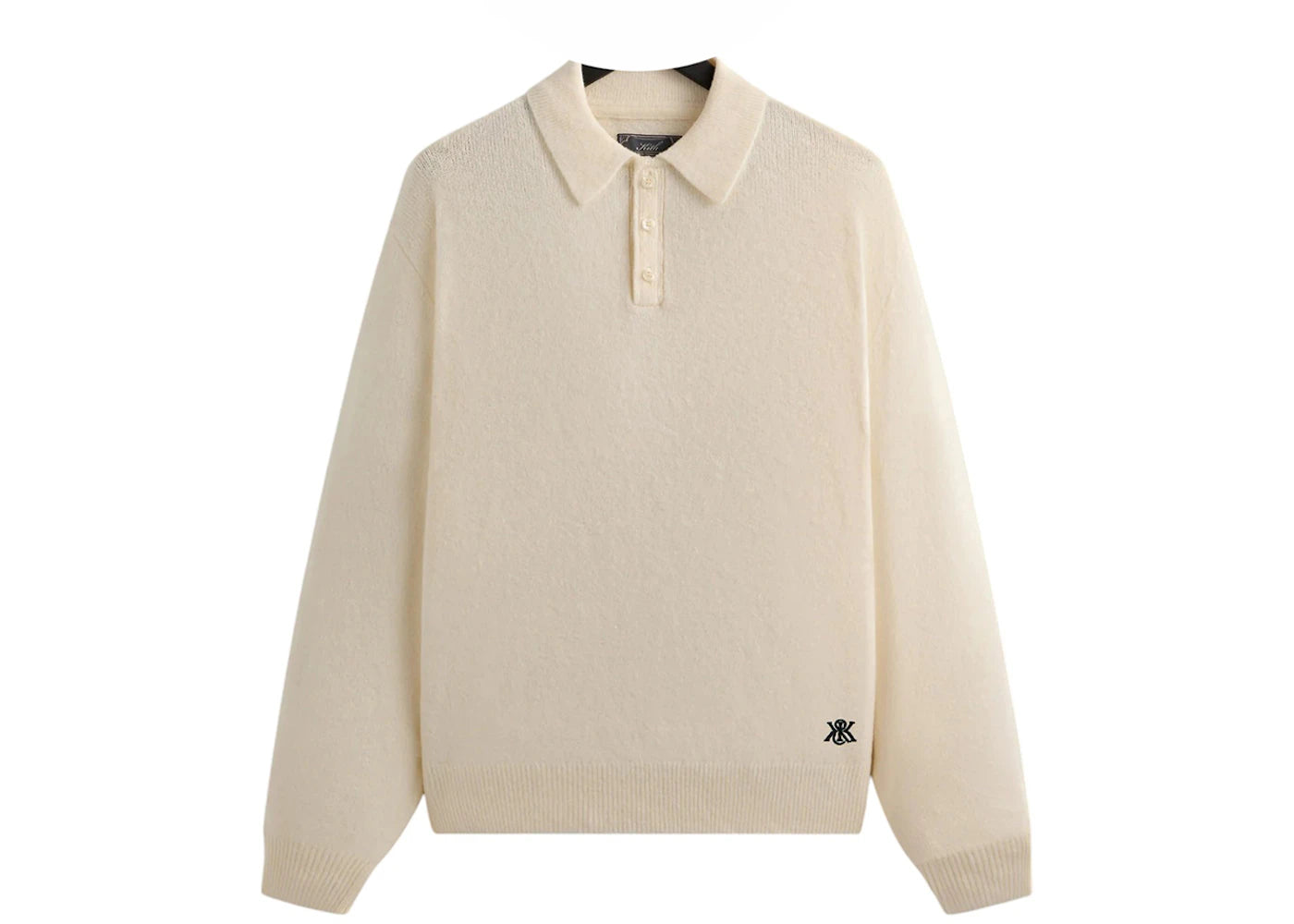 Kith Boucle Harmon Rugby Pullover Sweater Sandrift